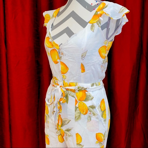 For Love and Lemons Lemon Romper - Picture 4 of 7